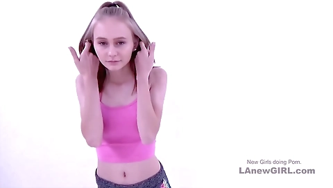 Sexy blonde punishment with my dildo