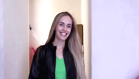 Hot blonde fucked and in aleapers movie