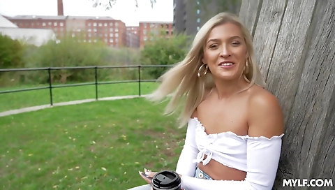 Hot milf shows off her sexy body