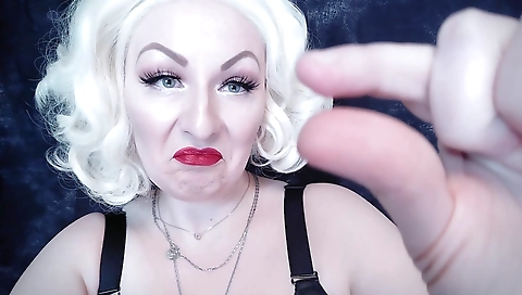 Femdom xxx video the sexy blonde