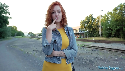 Sexy girl fucks two black guys