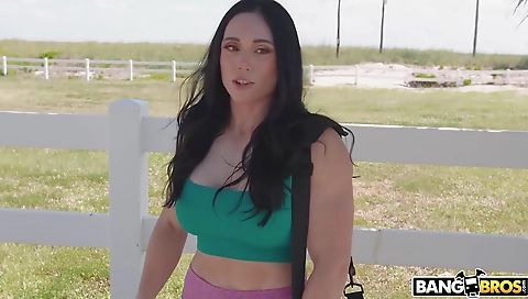 Sultry chick's big tits & tannerer facebook