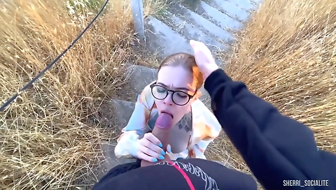 Sexy young businessper in the office