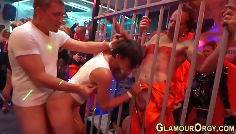 Slutty young blonde fucking with her boyfriend