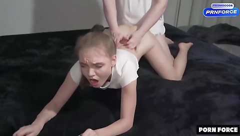 Horny couple on webcam for hard sex