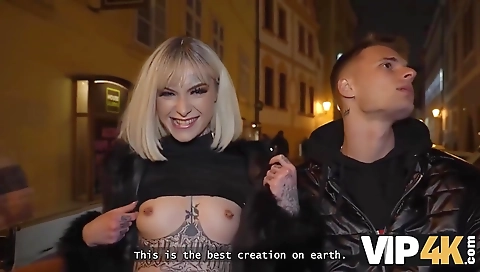 Sexy young blonde fucked in ale cak intricate