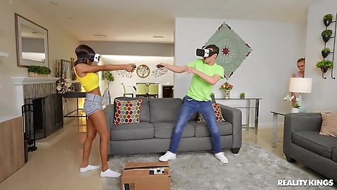 Horny slut takes it up the ass